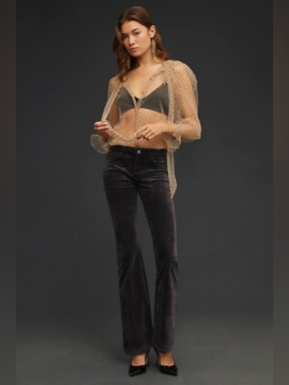 Anthropologie Pilcro Icon Flare Corduroy
